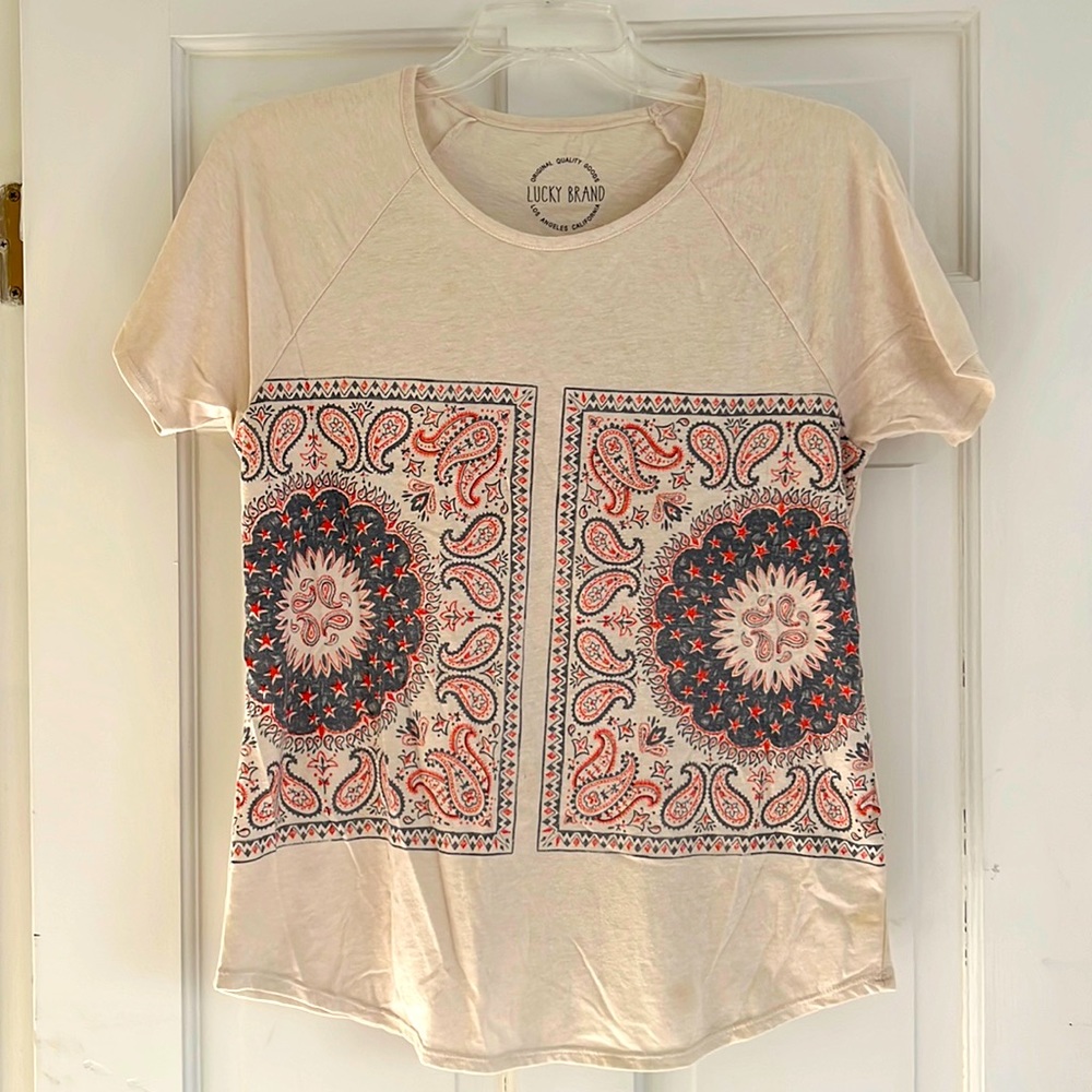 LUCKY Brand graphic t-shirt. US Medium.